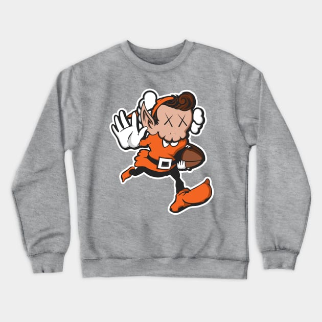 Brownie the Elf x Kaws Crewneck Sweatshirt by mbloomstine